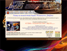 Tablet Screenshot of fanfara.pl